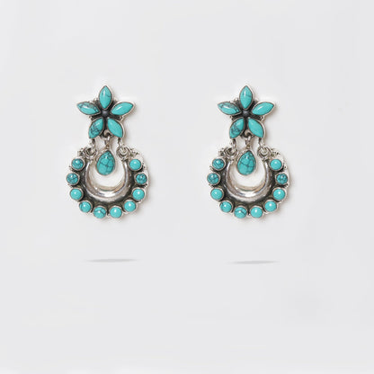 Hydro Turquoise Chandbali